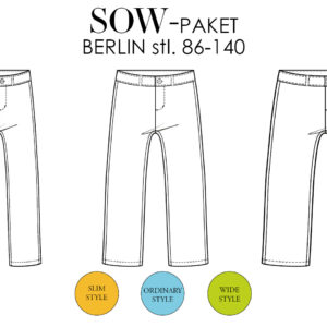 berlin jeans byxa sow symönster slöjdserien