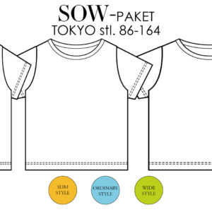 tokyo t-shirt SOW-paket symönster slöjdserien