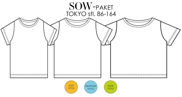 tokyo t-shirt SOW-paket symönster slöjdserien