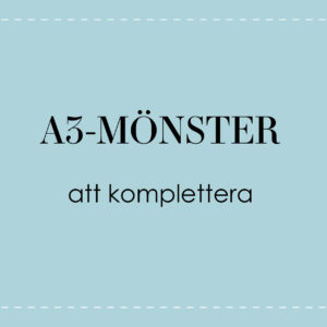 saknat mönsterark A3