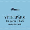 Ytterpärm utan mönsterark