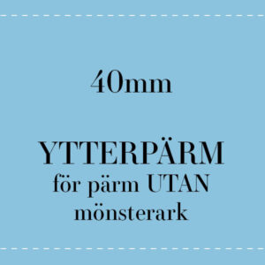 Ytterpärm utan mönsterark